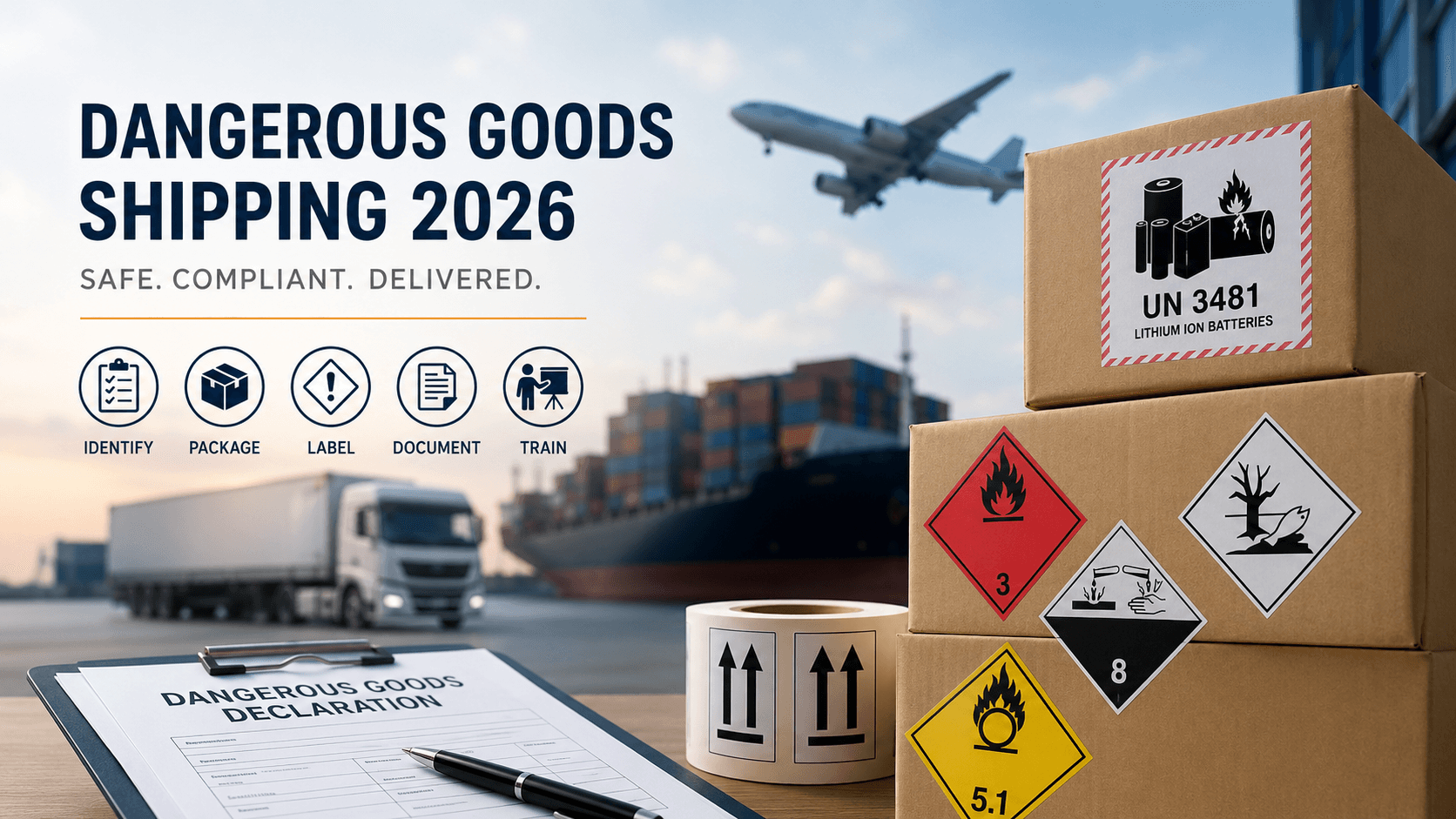 Dangerous Goods Shipping Guide 2026: Staying Safe, Compliant and Efficient