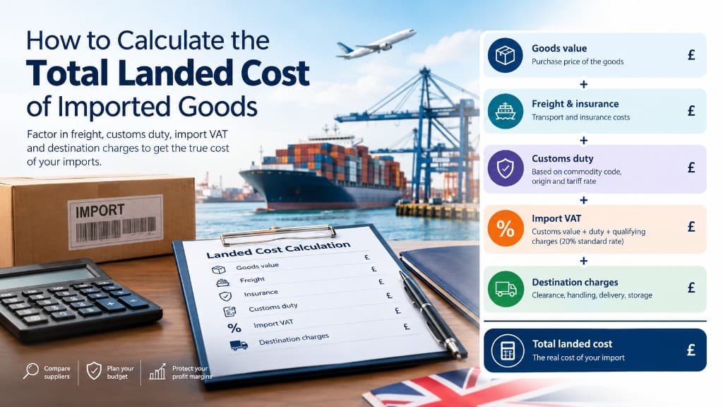 How to Calculate the Total Landed Cost of Imported Goods