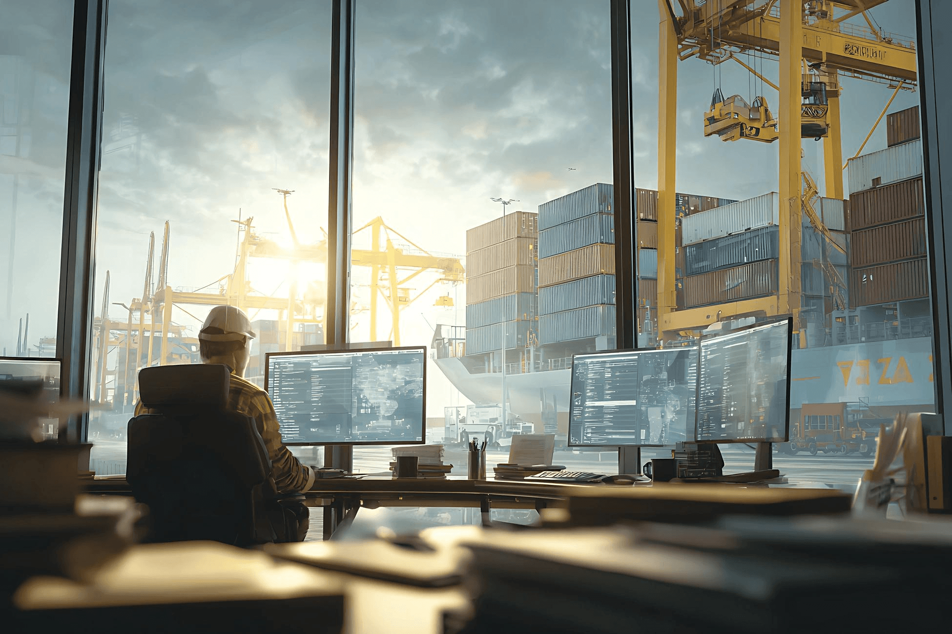 Strategic container logistics approach for global supply chains