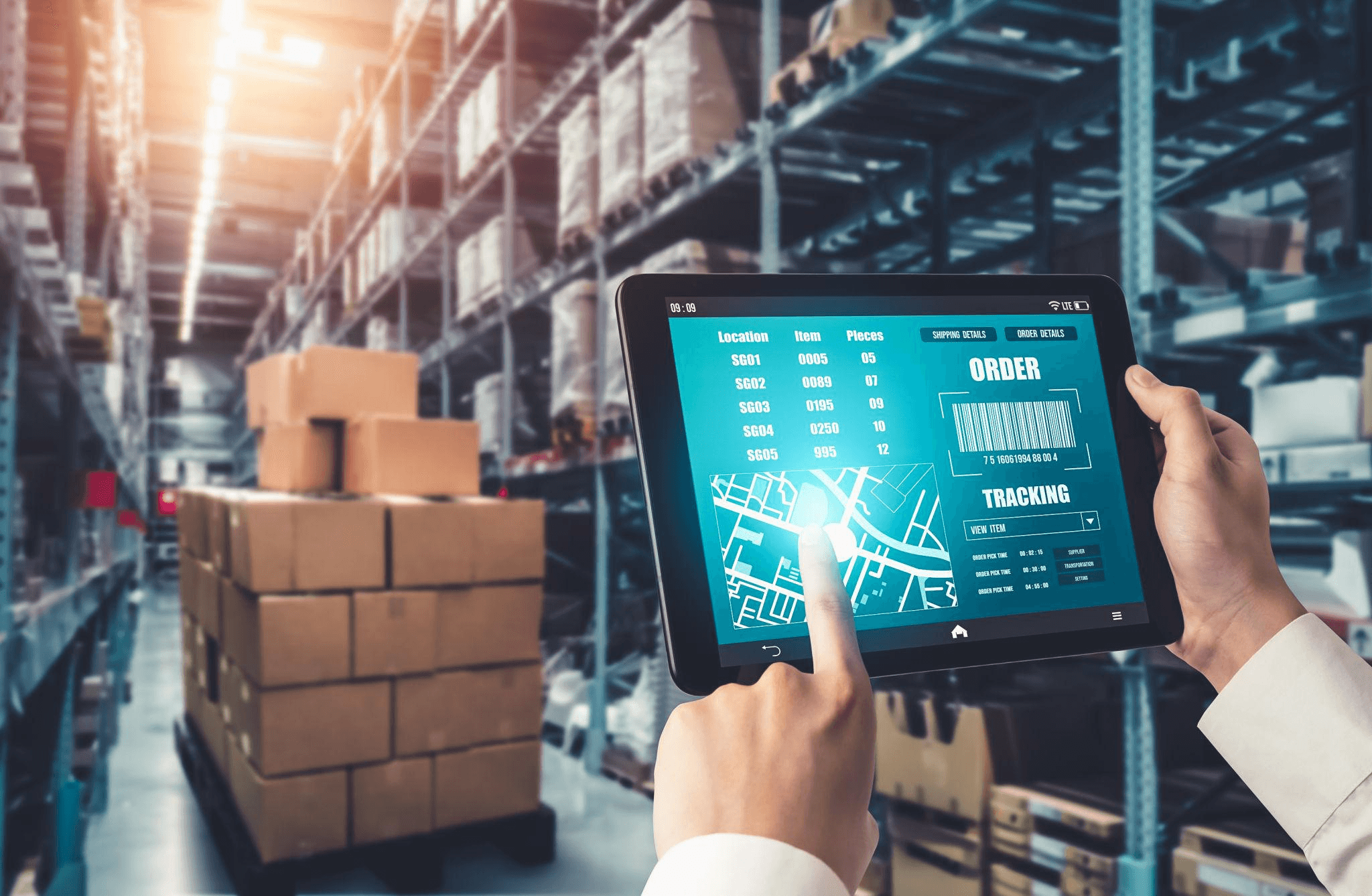 Order fulfilment and distribution centre operations