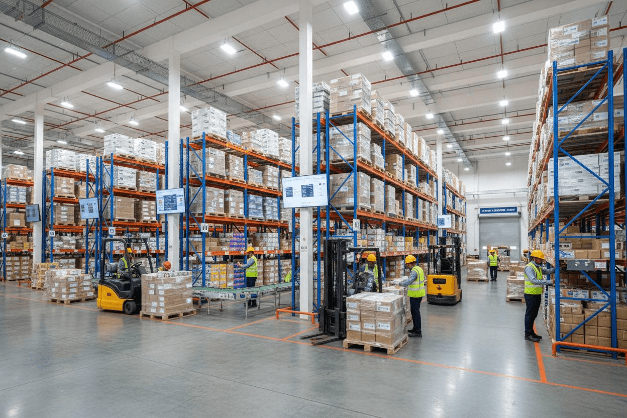 Inbound logistics and procurement support operations