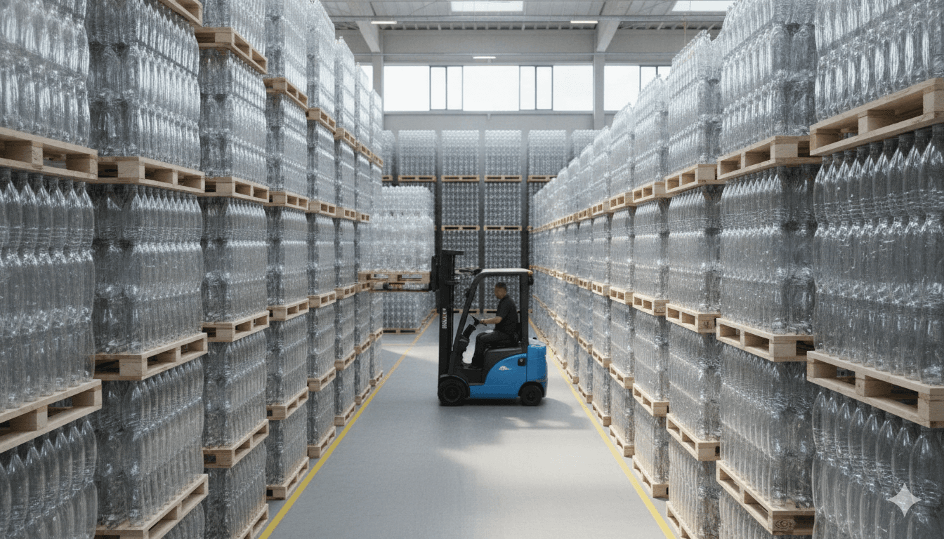 Empty Plastic Bottle Supply from the Netherlands to the UK