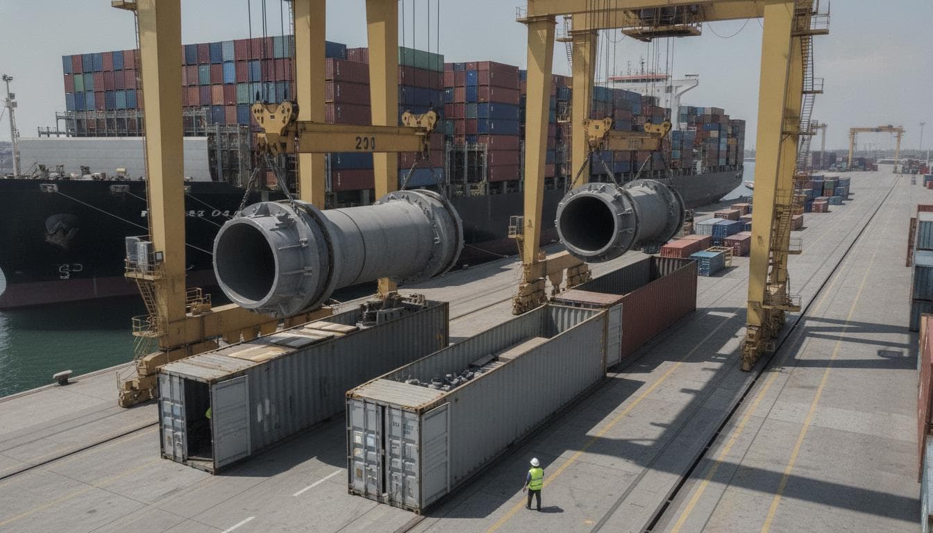 Heavy Industrial Cargo Transportation from China to Saudi Arabia