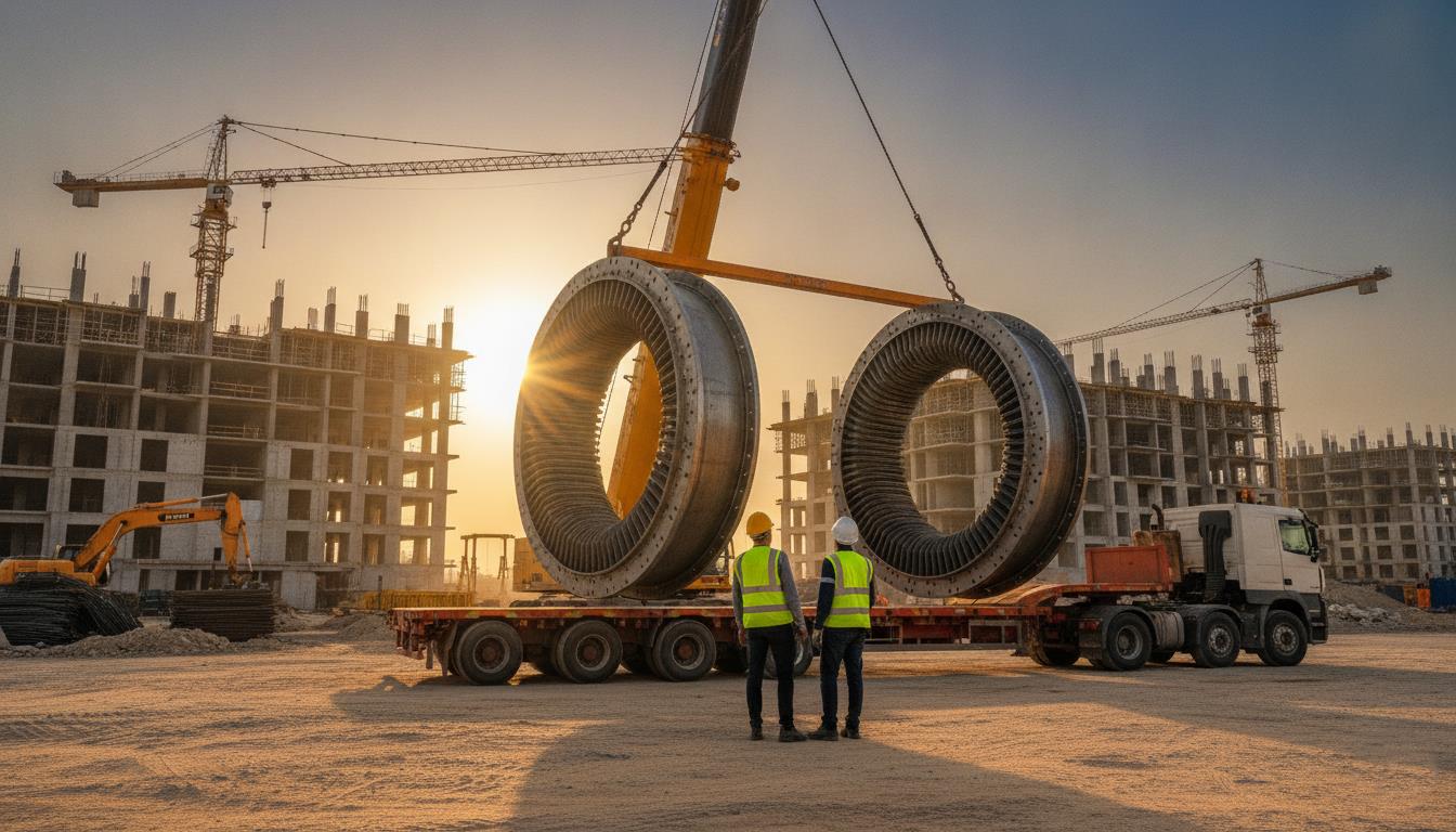 Successful delivery of axial metal expansion joints to Riyadh project site